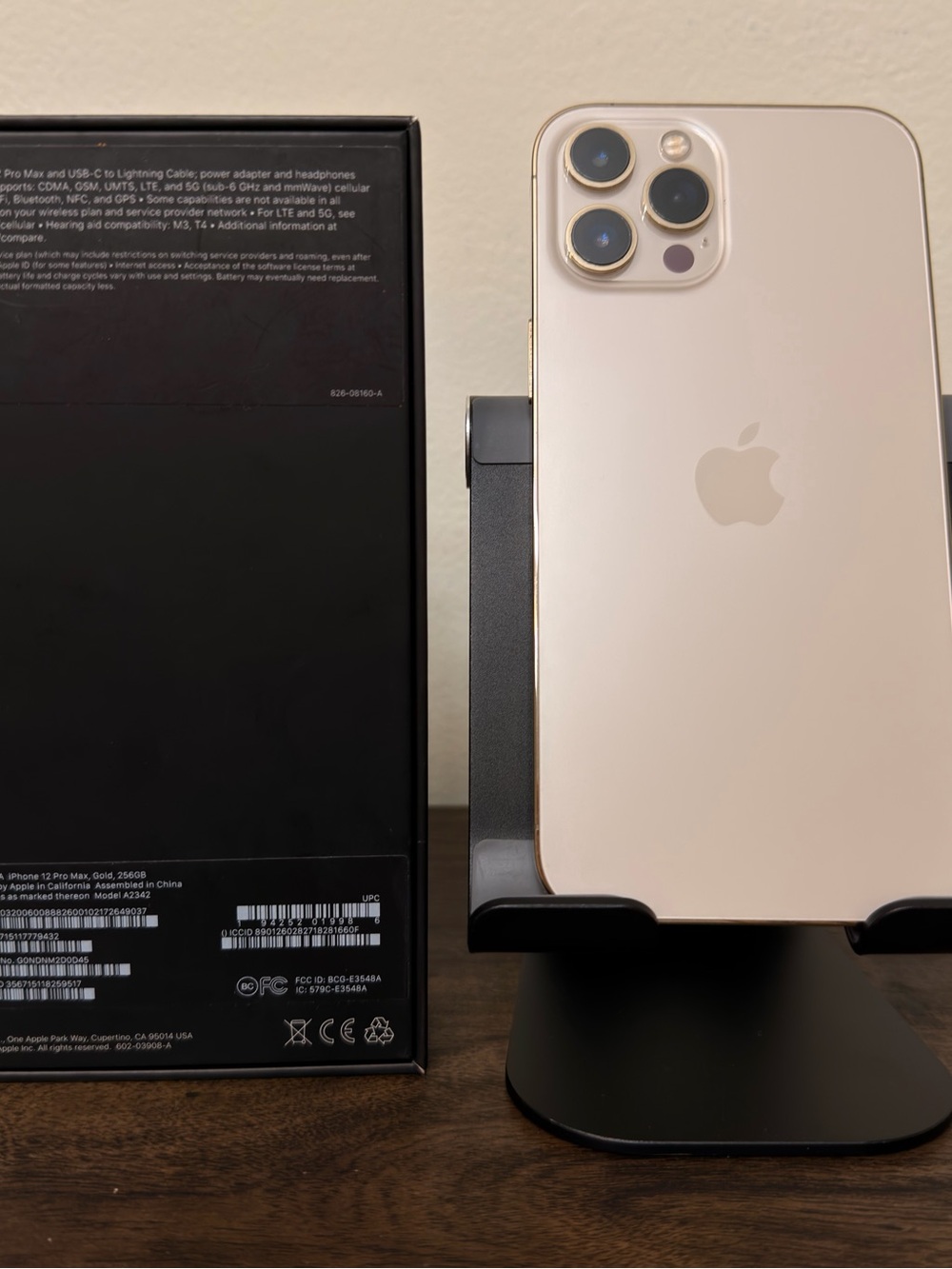 Apple iPhone 12 Pro Max 256 Mb - Gold With Triple Camera